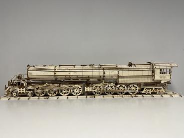 Western Union UP400 (4-8-8-4) Big Boy steam locomotive as a 3D wooden model